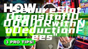 "Secure Slot Deposit of 10,000 IDR with No Deduction Fees"